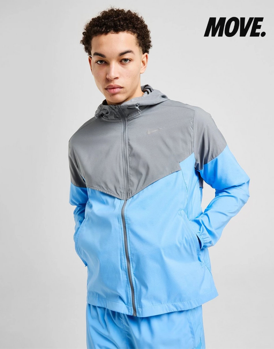 Grey/Blue Jacket Set (Jacket+Shorts)