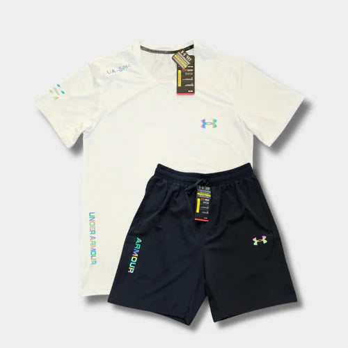 White Under Running Set