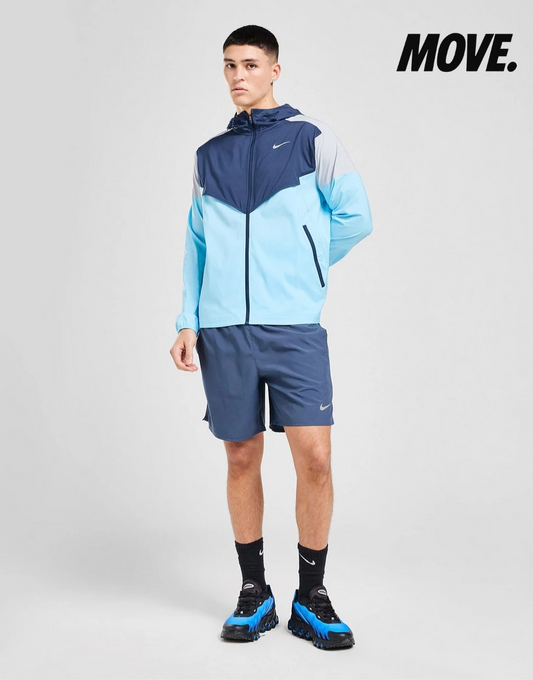 Dark Blue Jacket Set (Jacket+Shorts)